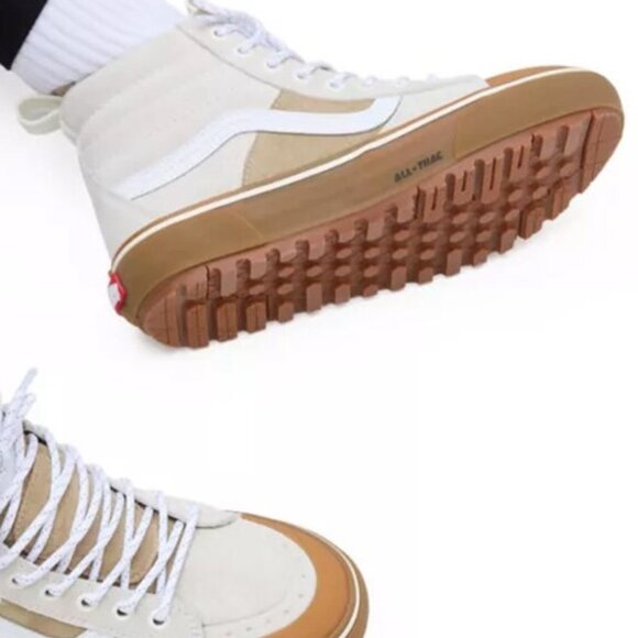 Vans SK8-HI MTE-2 Ultracush Shoes Beige Men’s Size7.5 Women’s Size 9…